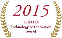 2015 TOYOTA Technology & Innovation Award